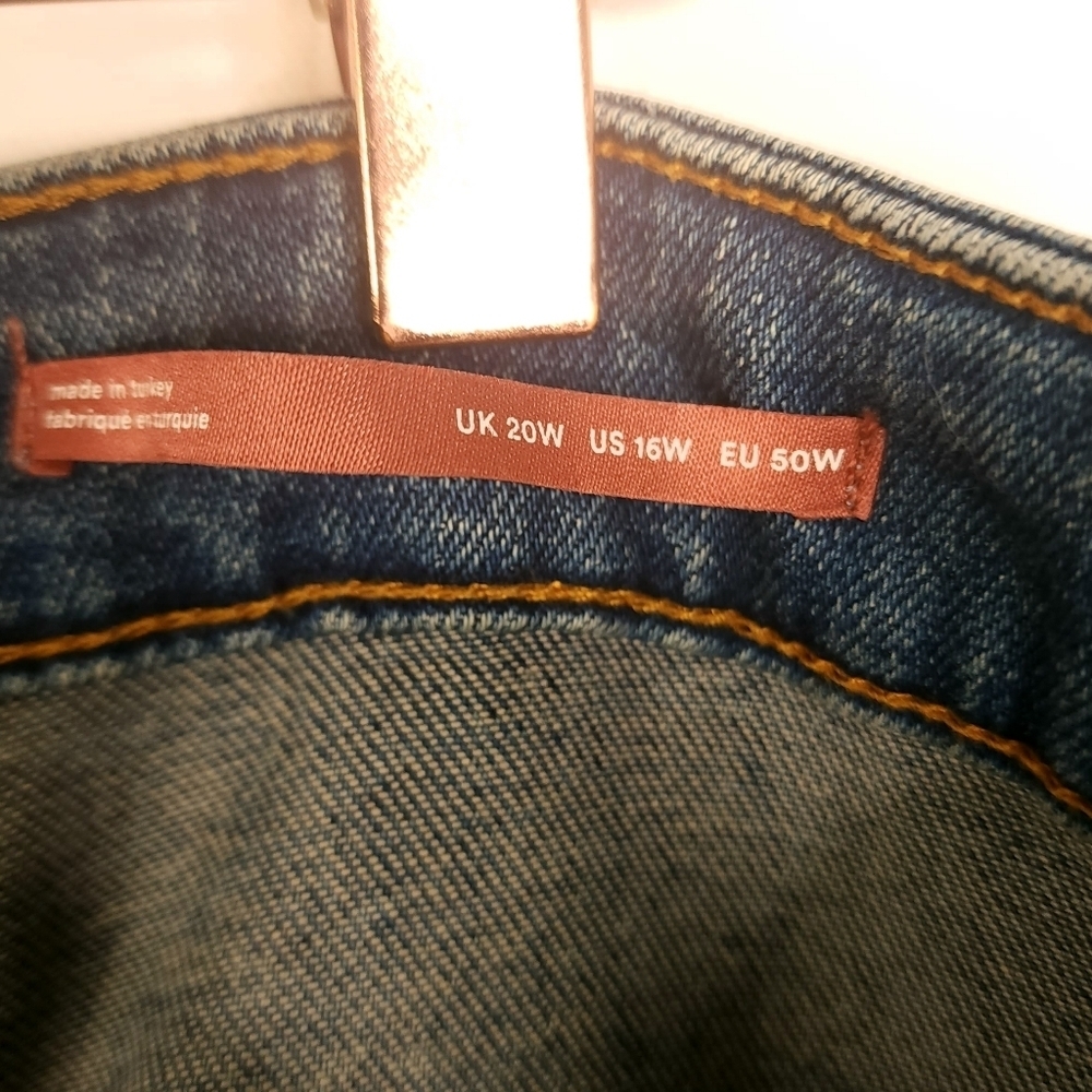 Anthropologie pilcro boot leg size 16w jean - Picture 4 of 4